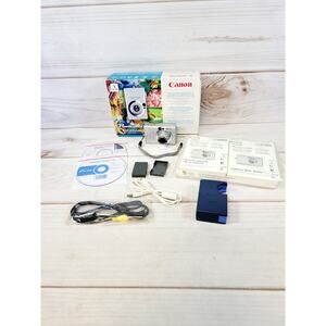 Canon Power Shot S410 Digital Elph Camera Tested With Extras READ